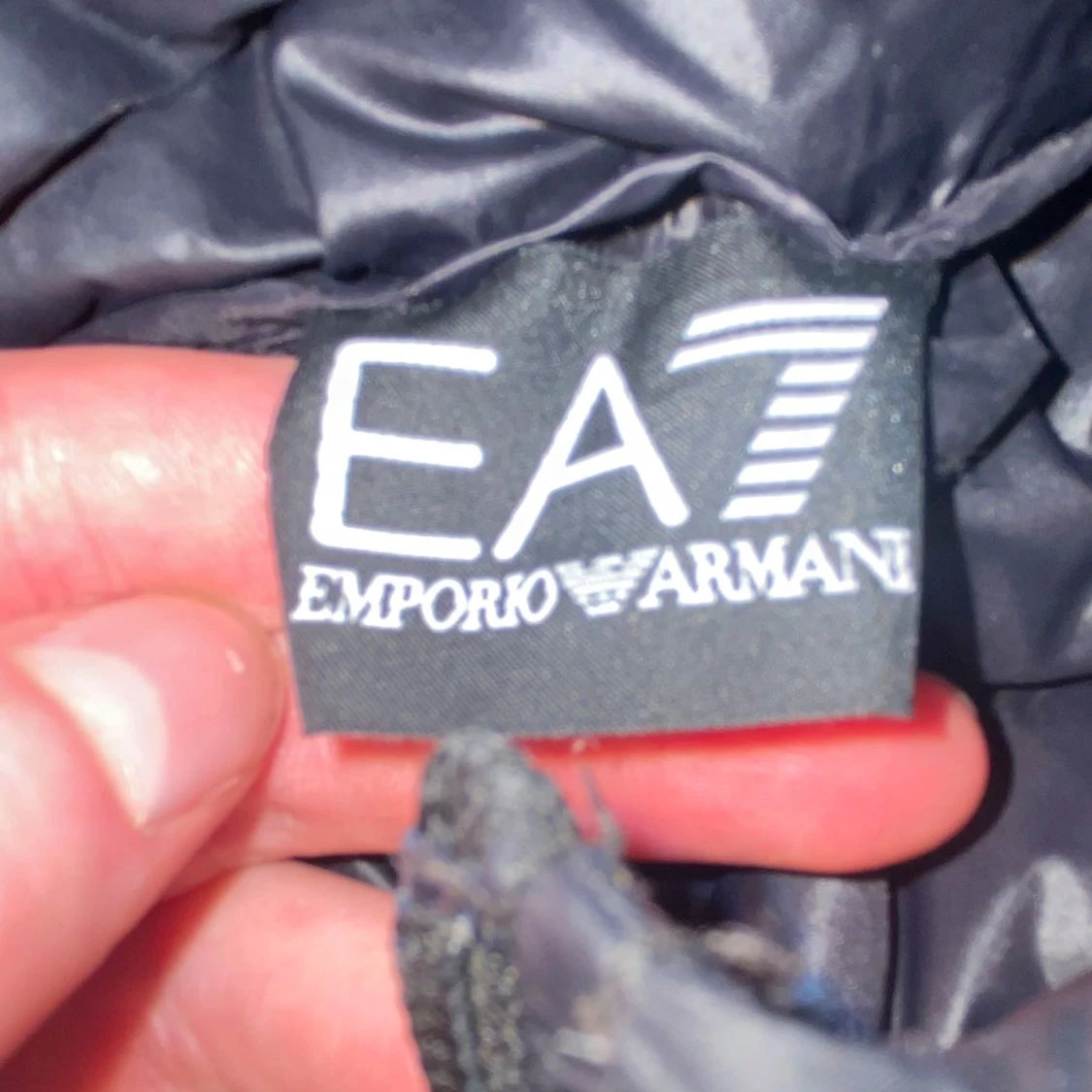 Svart dunväst från EA7 Armani - 1