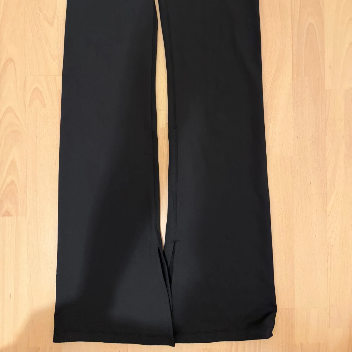 Svarta wide leggings - 2