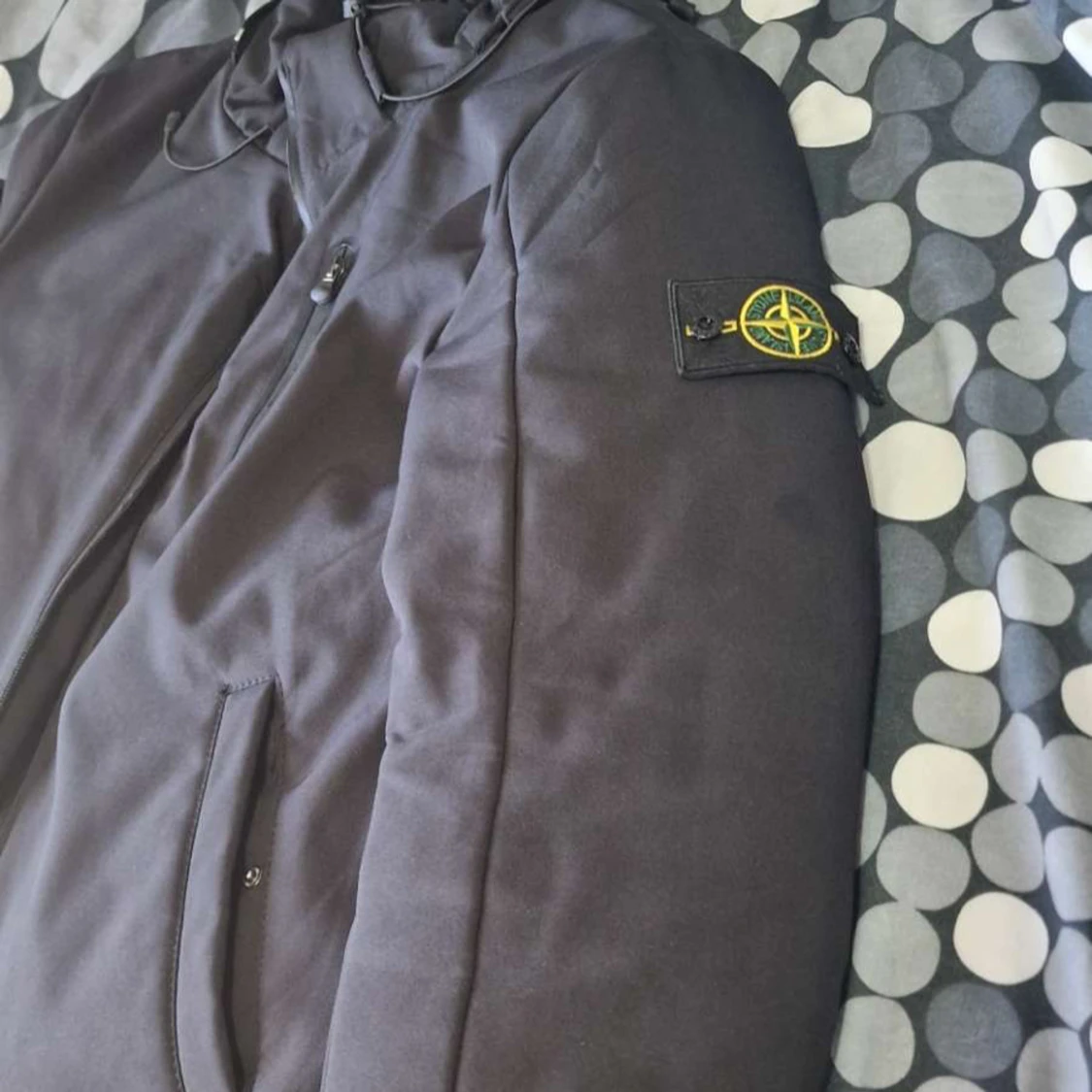Svart pufferjacka från Stone Island 1500 Medium - 1