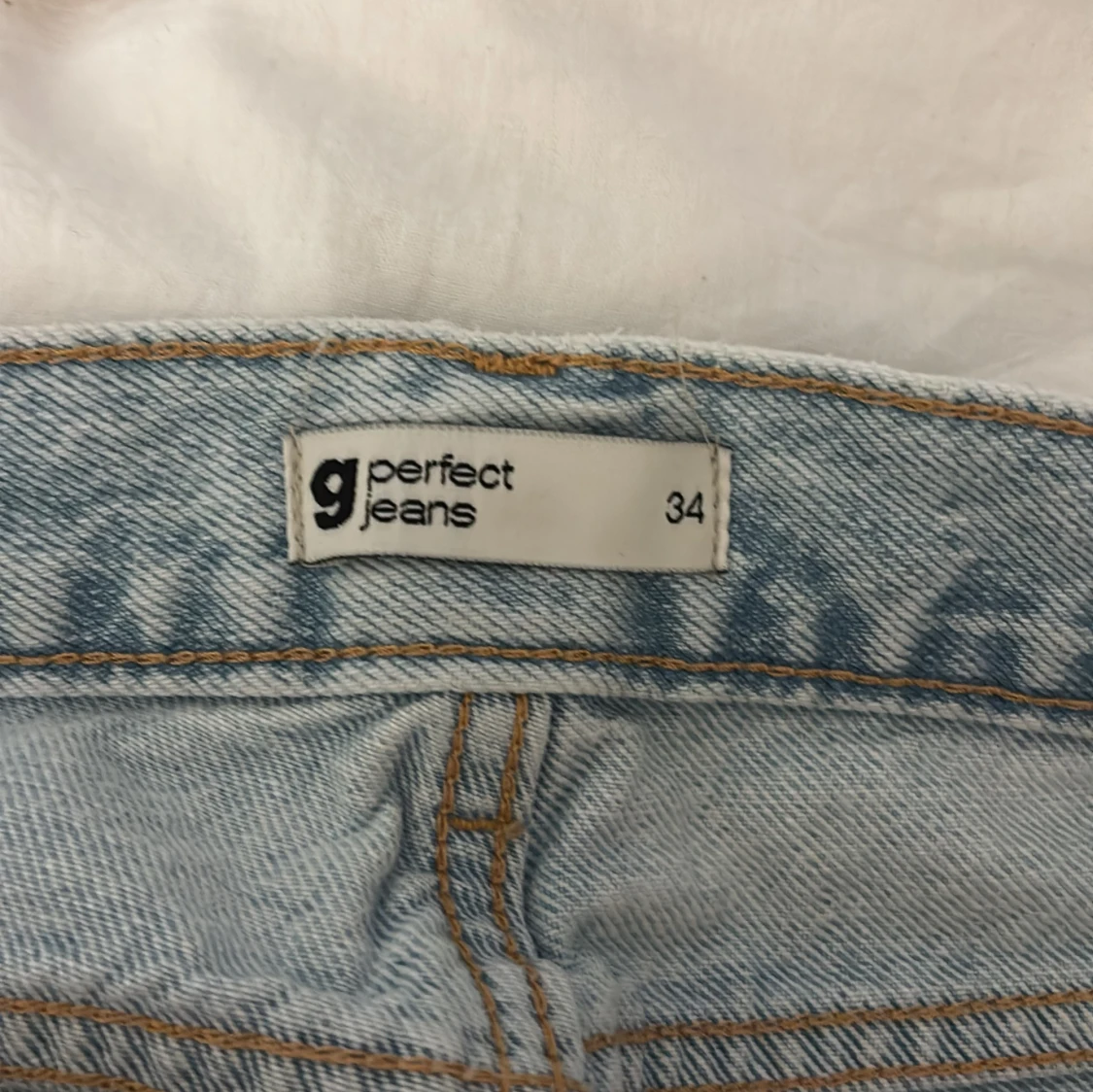 Ljusblå straight jeans från g perfect jeans - 3