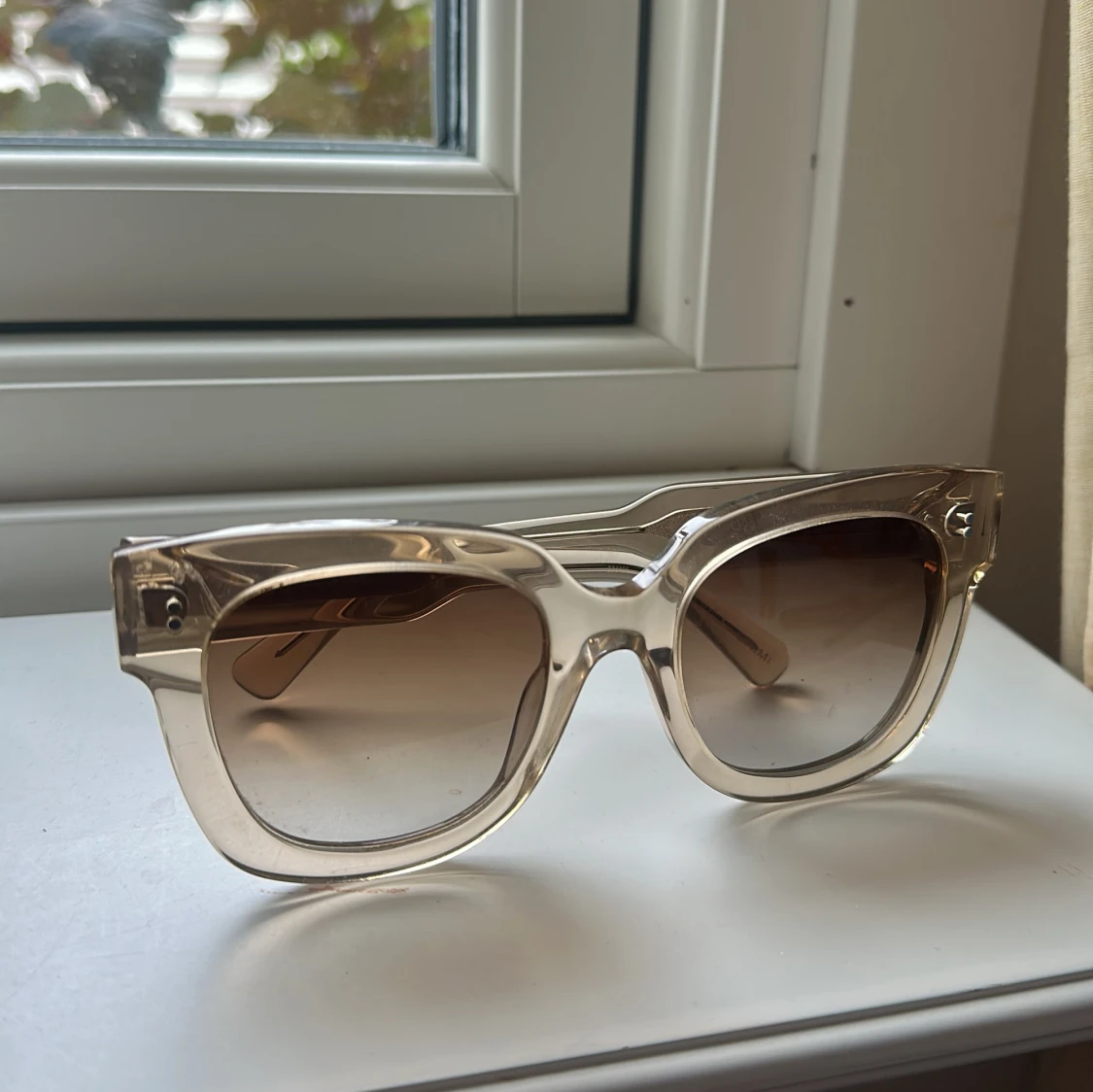 Beige CHIMI solglasögon  - 1
