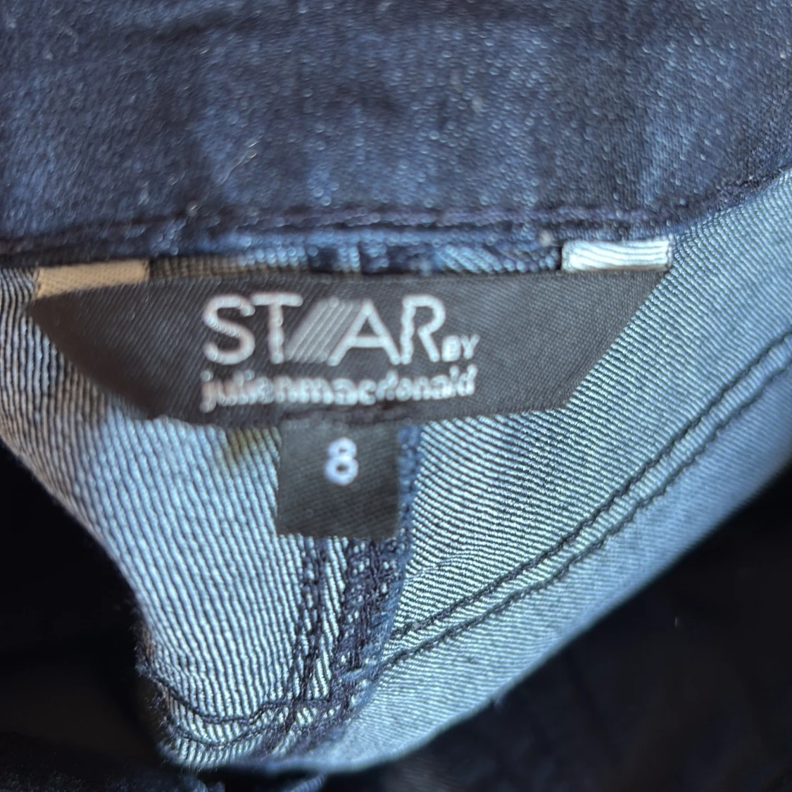 Mörkblå bootcut jeans STAR by Julien Macdonald - 3