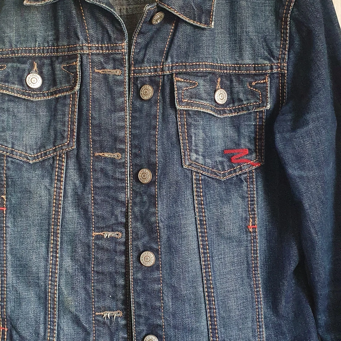 Mörkblå jeansjacka från Zoul - 1