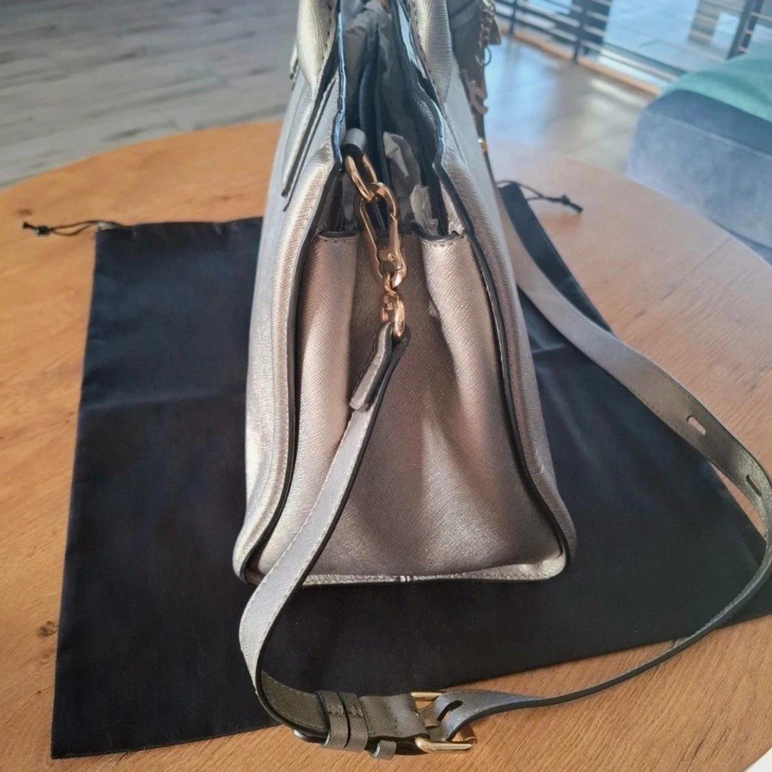 Silver axelväska från Karl Lagerfeld - 3