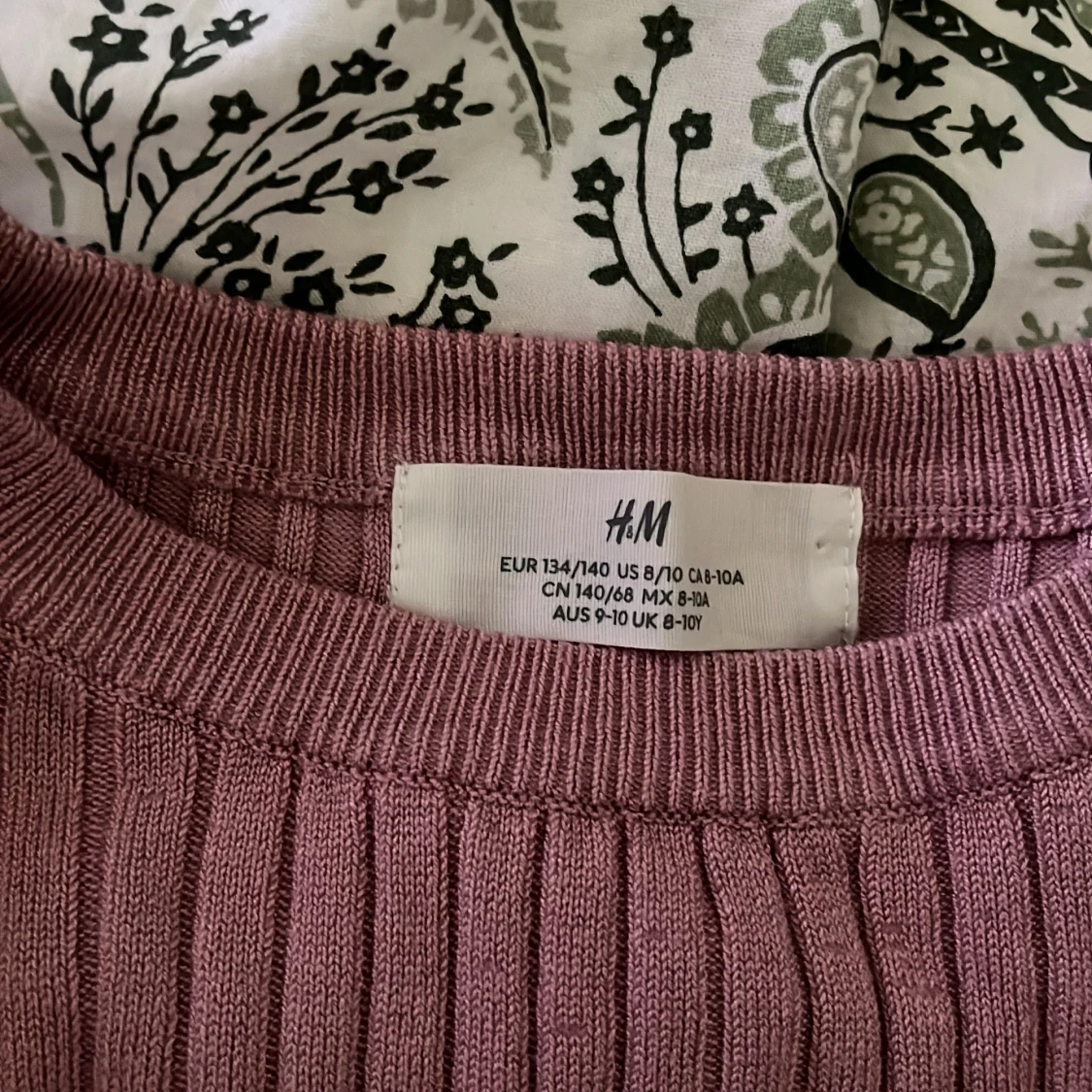 Rosa ribbad tröja från H&M - 2