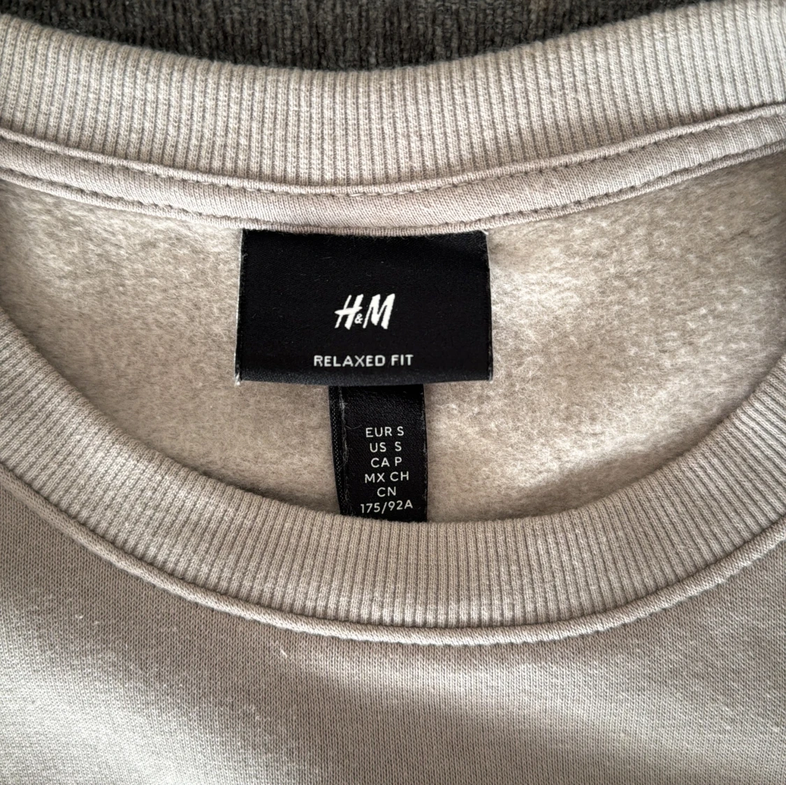 Beige sweatshirt från H&M Relaxed Fit - 2