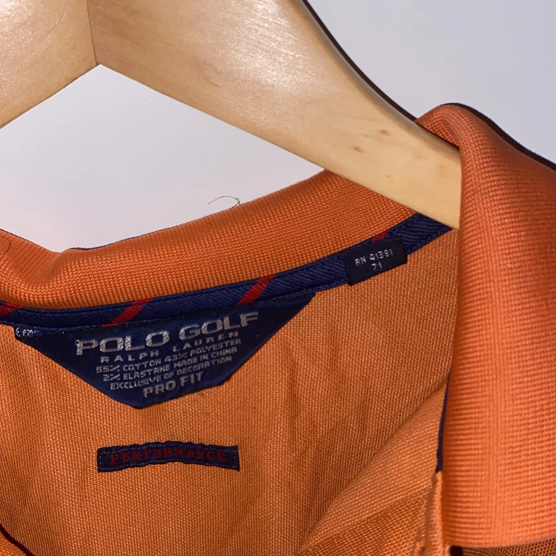 Orange pikétröja från Polo Ralph Lauren - 2