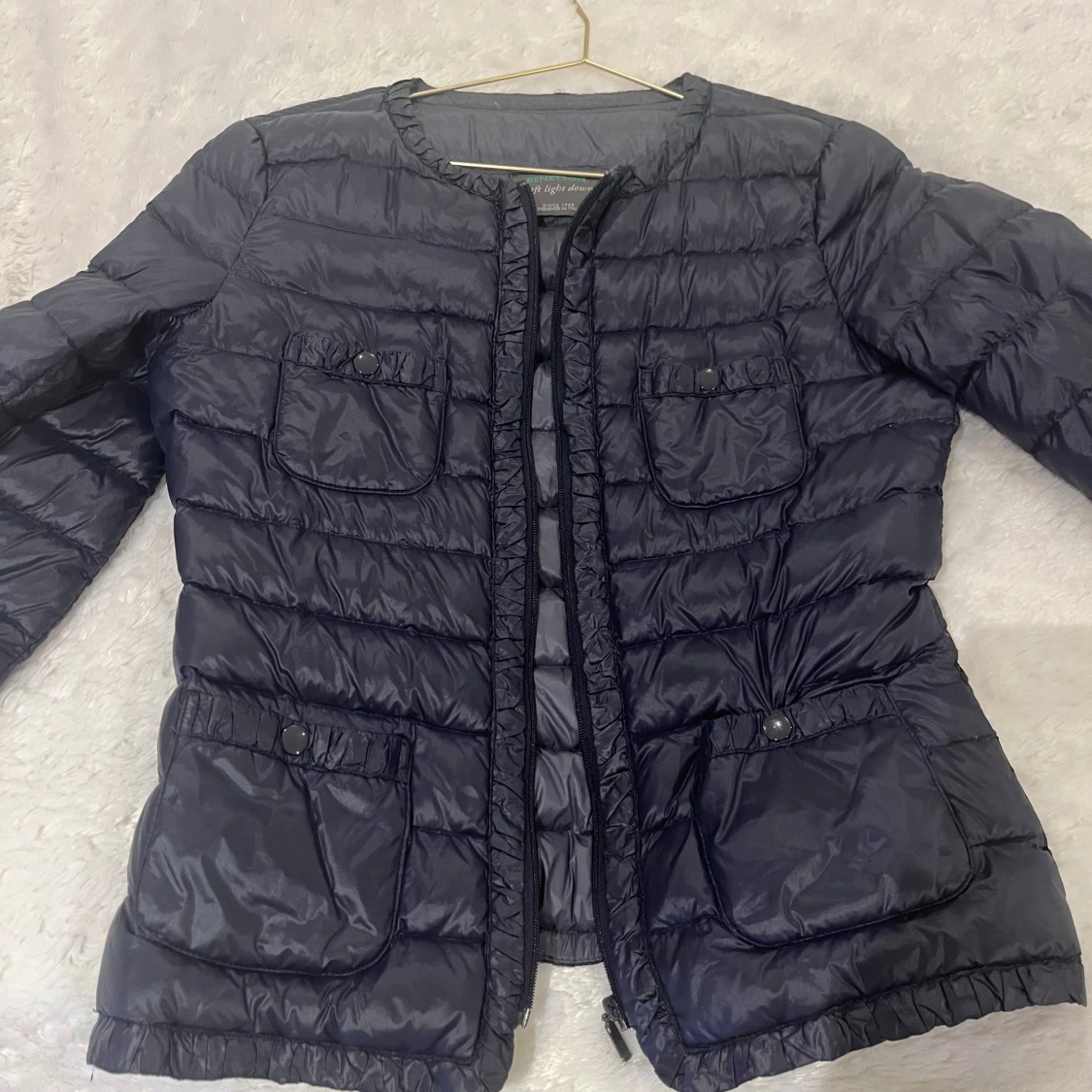 Mörkblå dunjacka från Benetton - 1