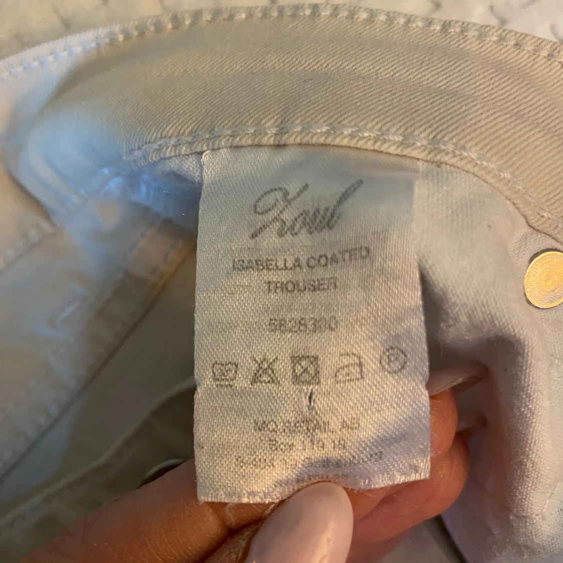 Beiga byxor från Zoul Edition med dragkedjedetaljer - 3