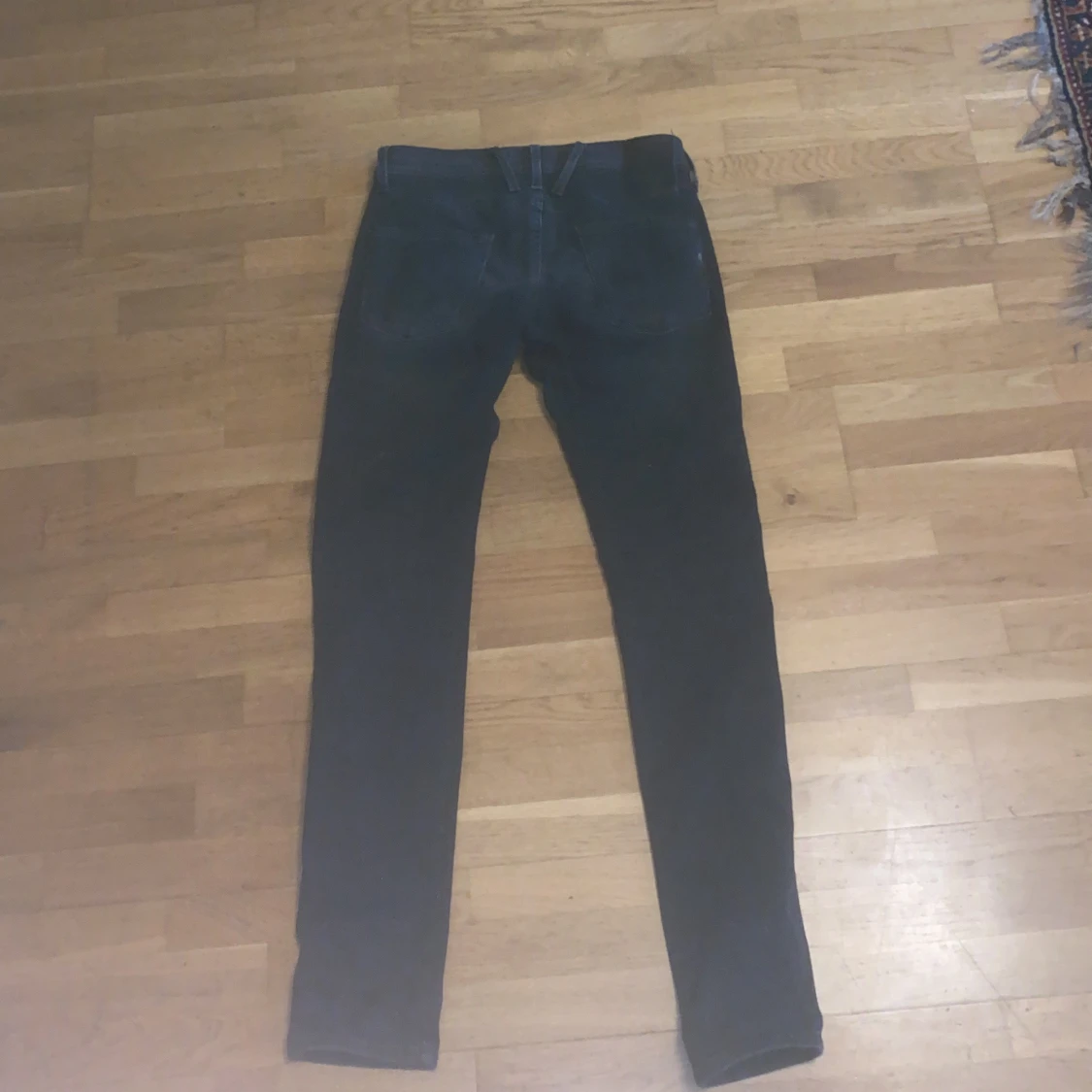 Svarta Replay Hyperflex Anbass jeans - 1