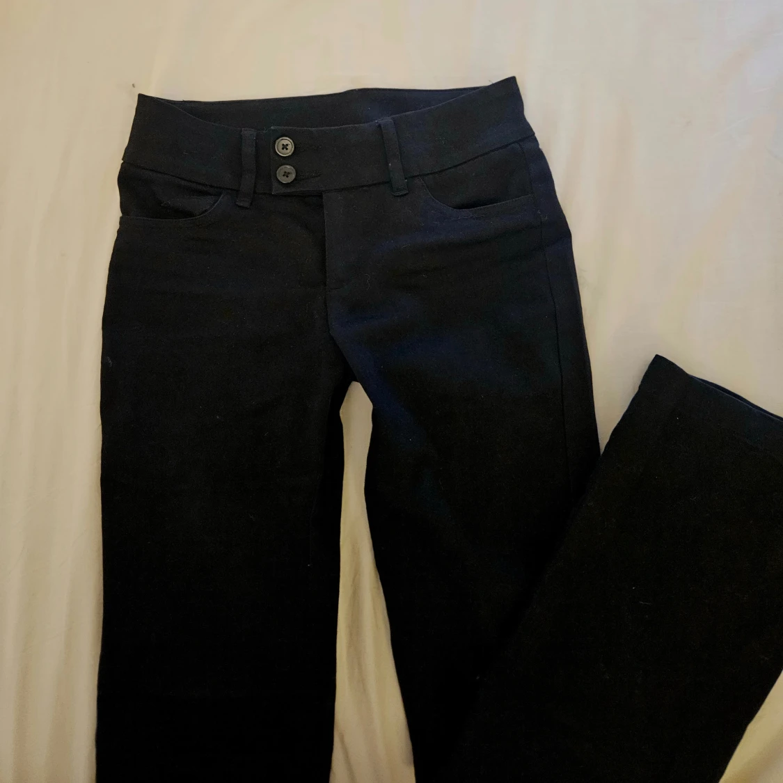 Svarta kostymbyxor - 1