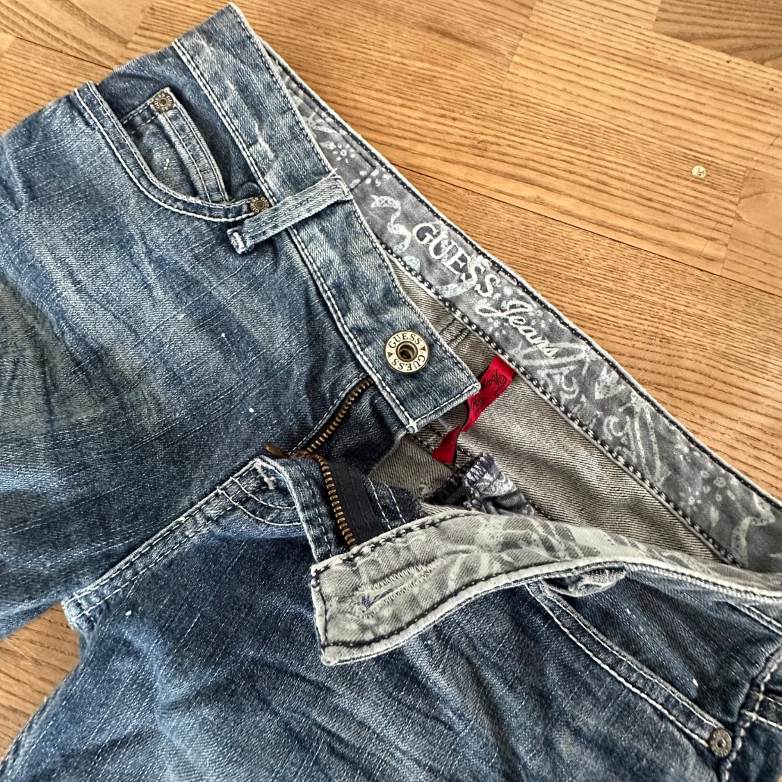 Lågmidjade coola bootcut jeans - 1