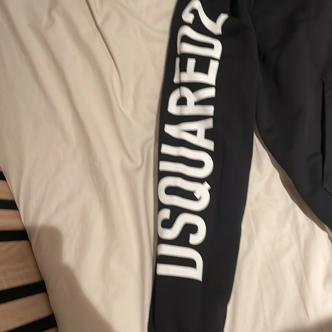 Svart DSQUARED2 hoodie med tryck - 2
