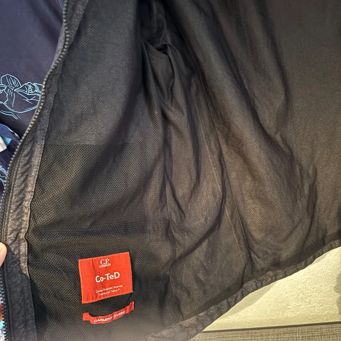 Svart vindjacka från C.P. Company - 1