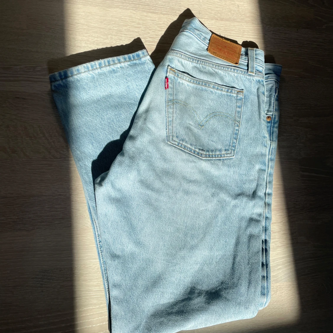 Levi's 501 jeans ljusblå & gråsvart - 3