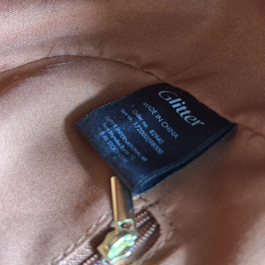 Brun axelväska från Glitter - 1