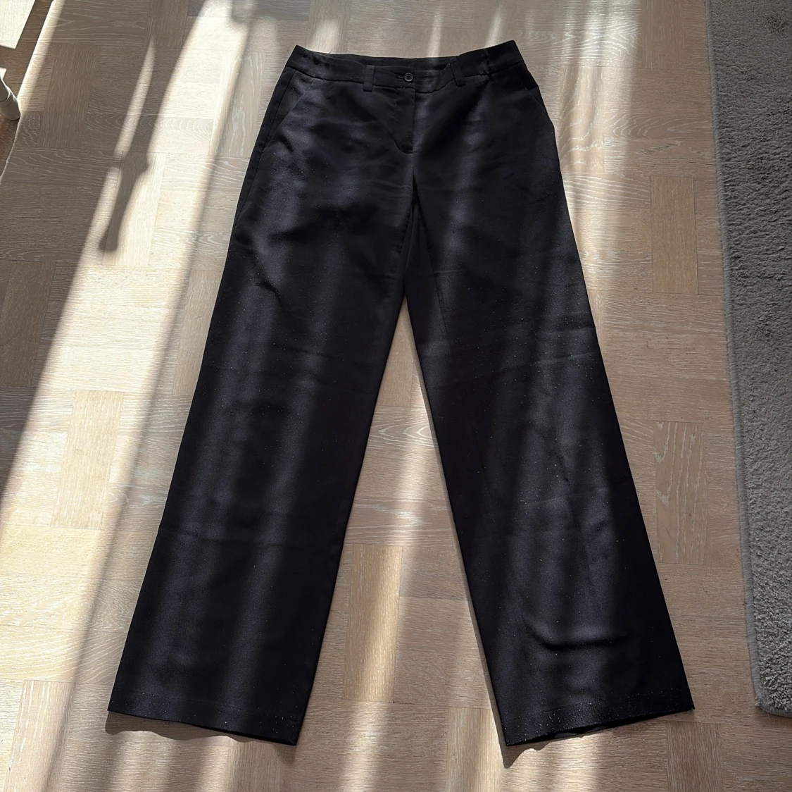 Lågmidjade kostymbyxor