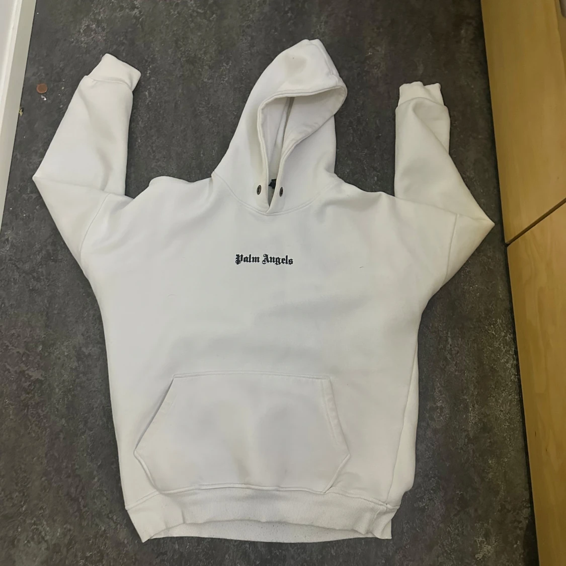 Vit hoodie från Palm Angels - 3