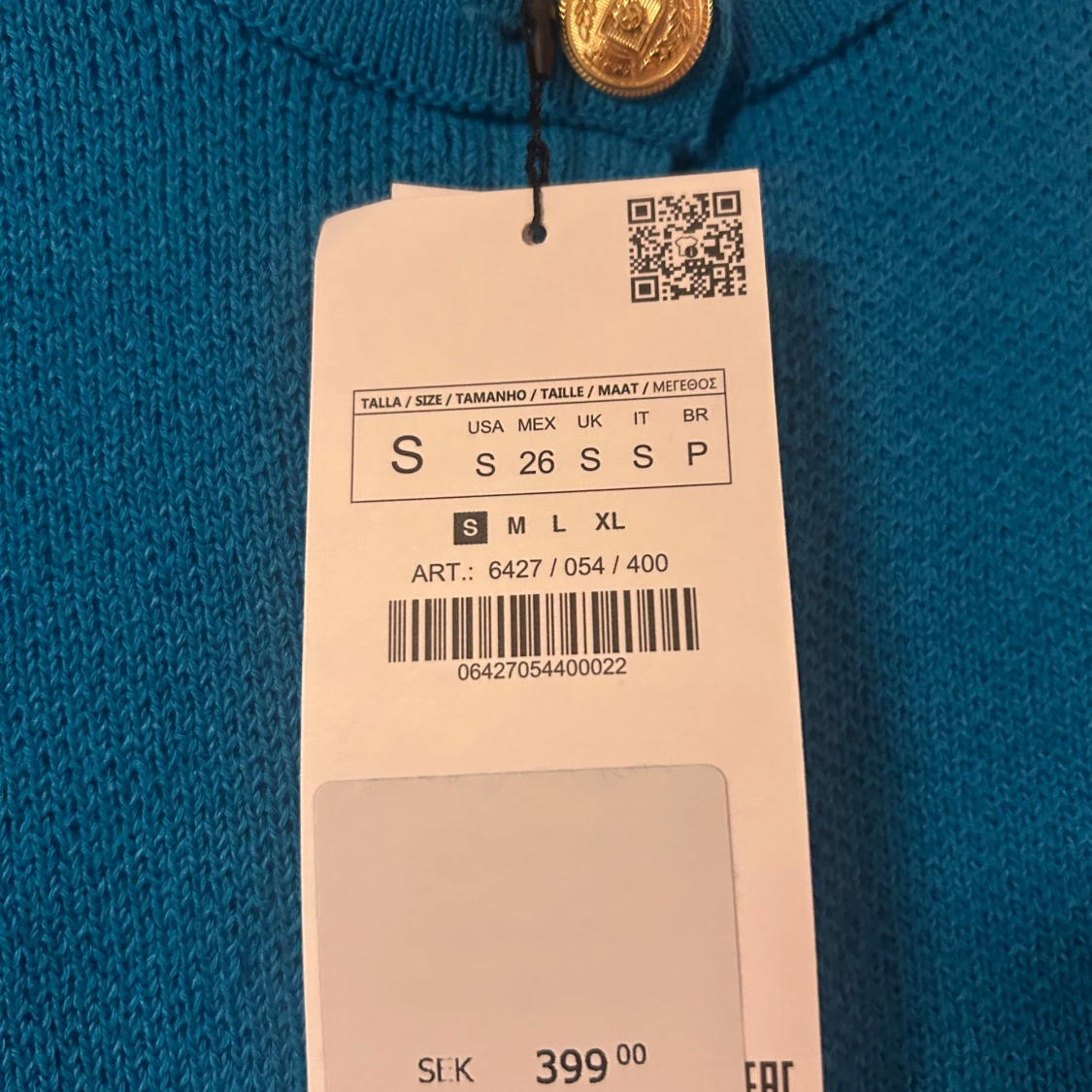 Blå kofta från Zara - 2