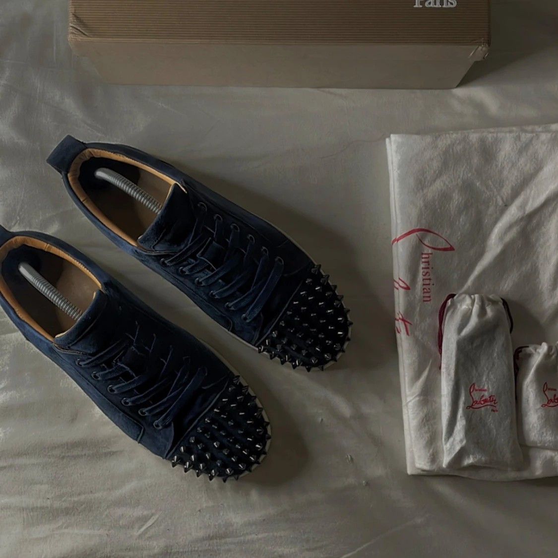 Mörkblåa Christian Louboutins  - 4