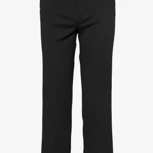 Svarta kostymbyxor - Eleganta svarta kostymbyxor med en klassisk rak passform. Perfekta för en stilren look. Byxorna har en enkel design utan synliga detaljer och är tillverkade i ett bekvämt material. Orginalpris 600 säljer för 250