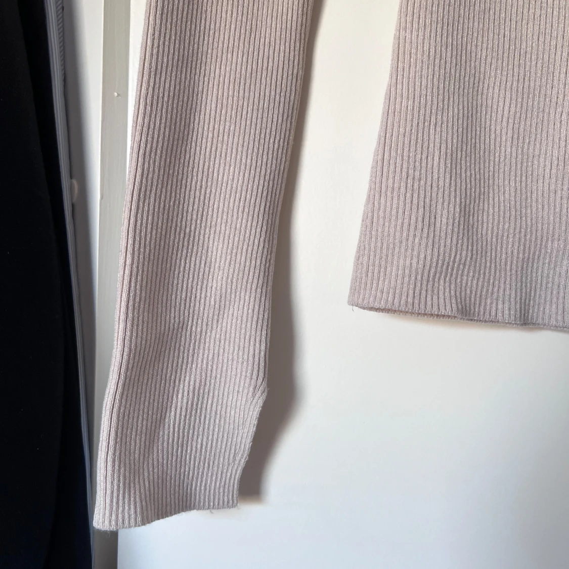 Beige ribbad tröja från H&M - 3