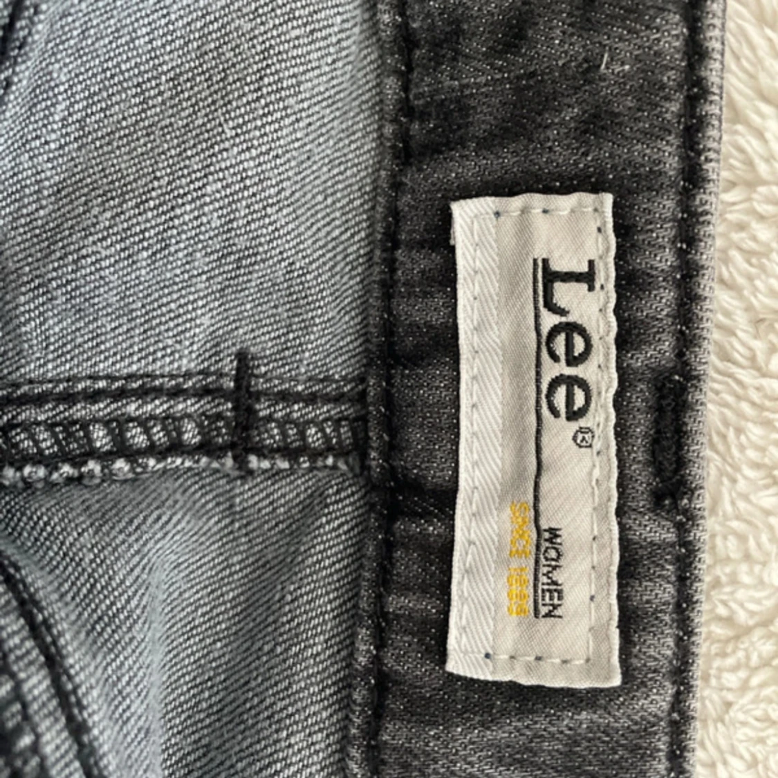 Grå bootcut jeans från Lee - 2