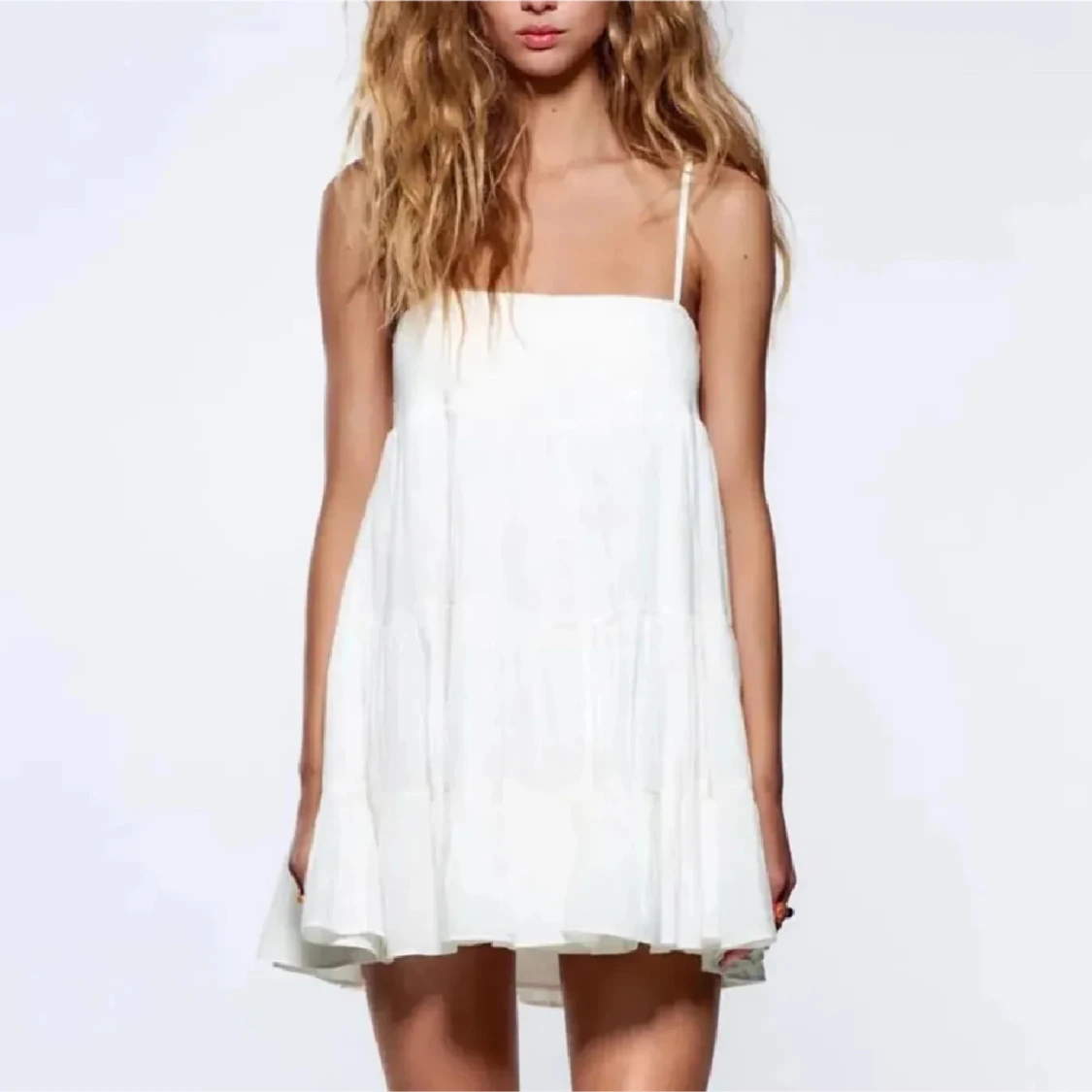 Vit klänning från Zara