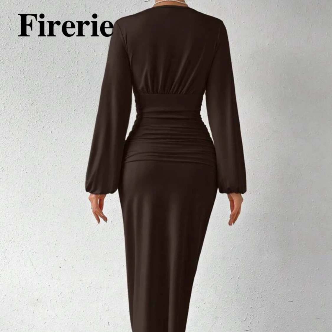 Svart långklänning från Firerie - 1