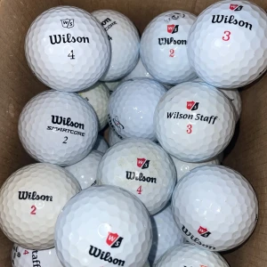 Wilson golfbollsmix - Blandar bollarna. Ett dussin= 110kr. (A/B skick!)