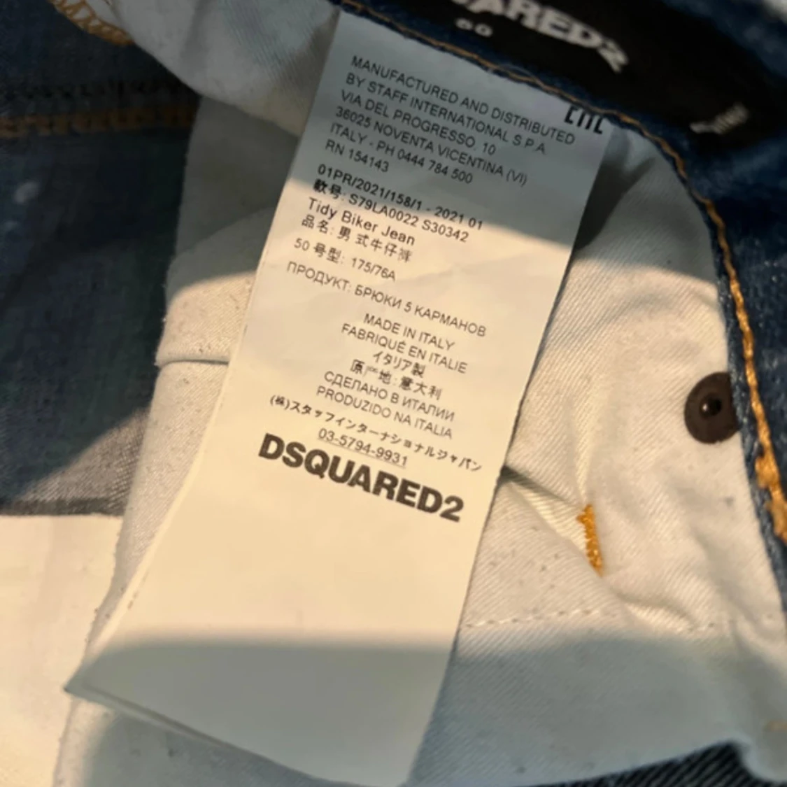 Dsquared2 Canadian Icon jeans med slitningar - 3