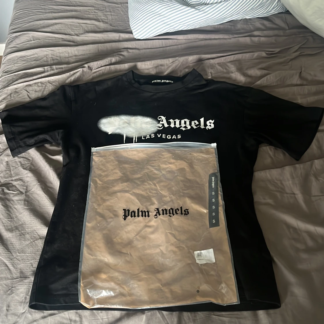 Svart Palm Angels t-shirt Las Vegas