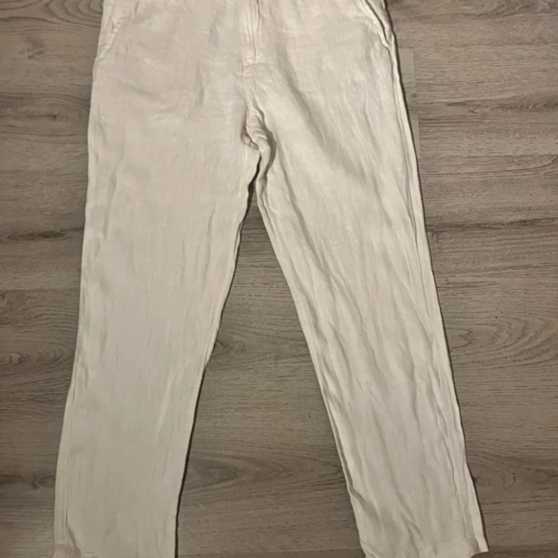  linnebyxor med normal passform - 1