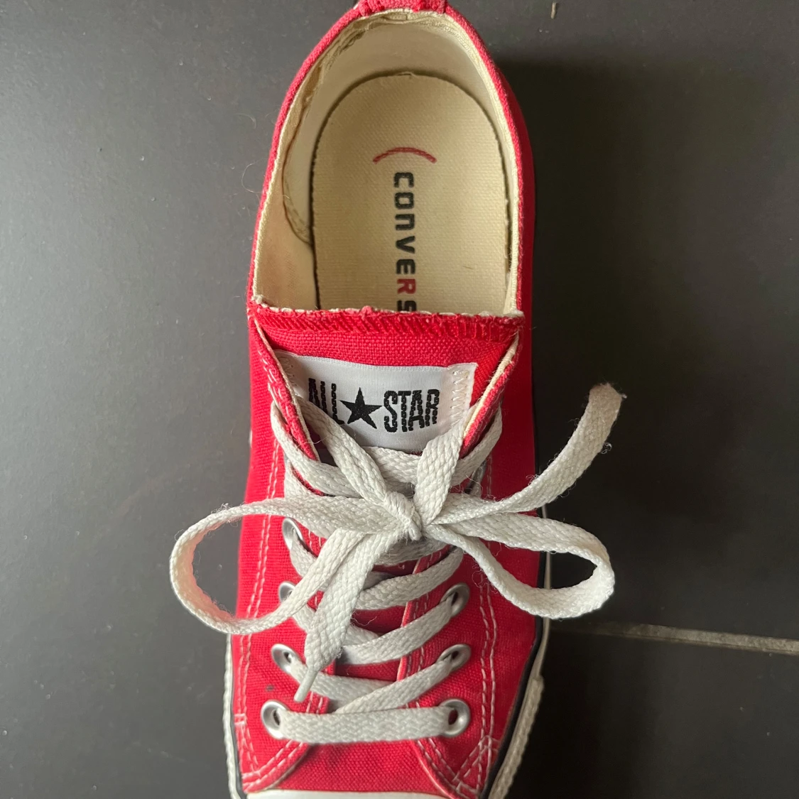 Röda låga Converse  - 1