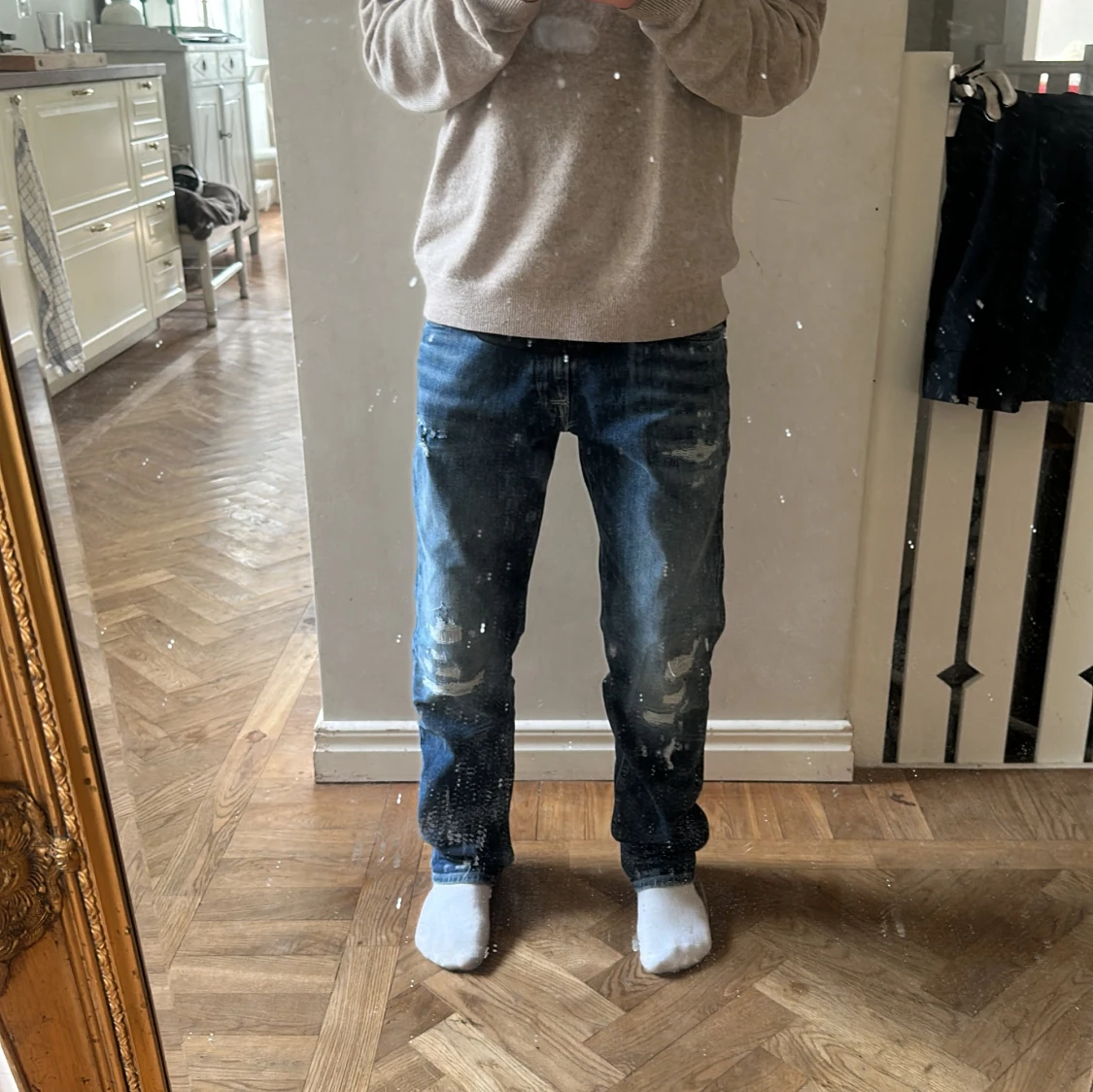 Replay Mini Waitom jeans med slitningar - 4