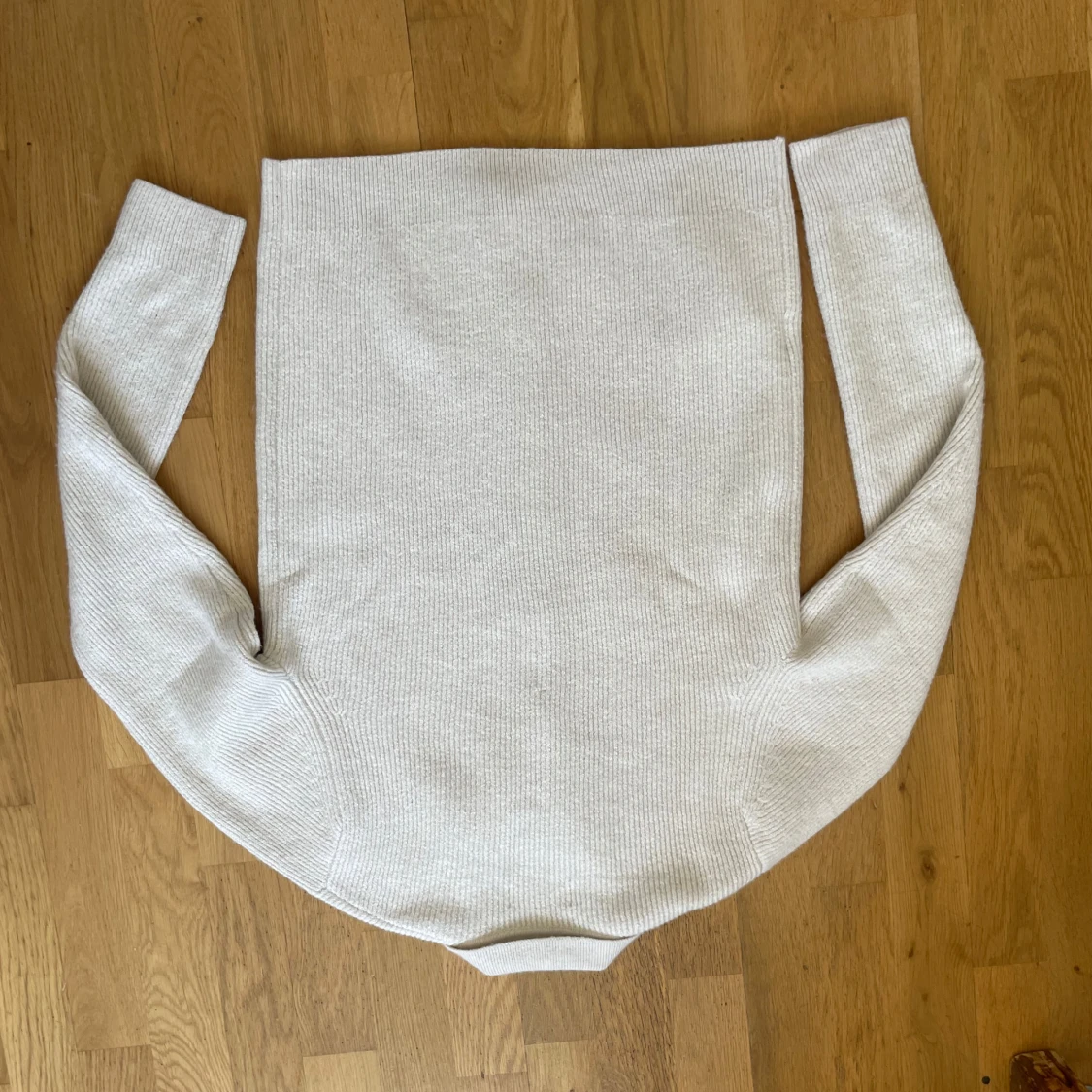 Ny vit/beige kofta - 3