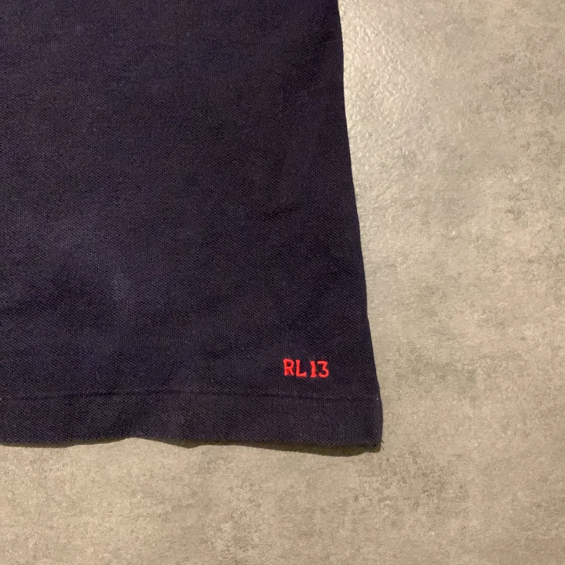 Mörkblå pikétröja från Ralph Lauren - 3