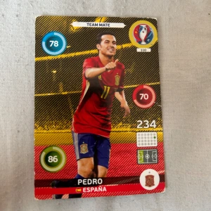Pedro  euro 2016 - Säljer detta kort 