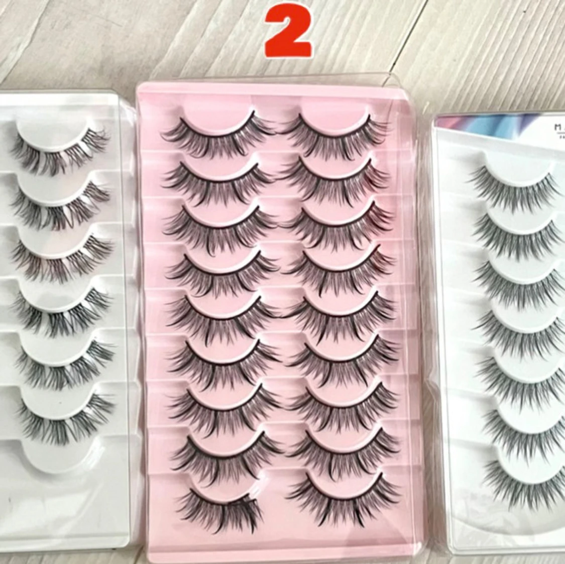 Set med lösögonfransar - 2