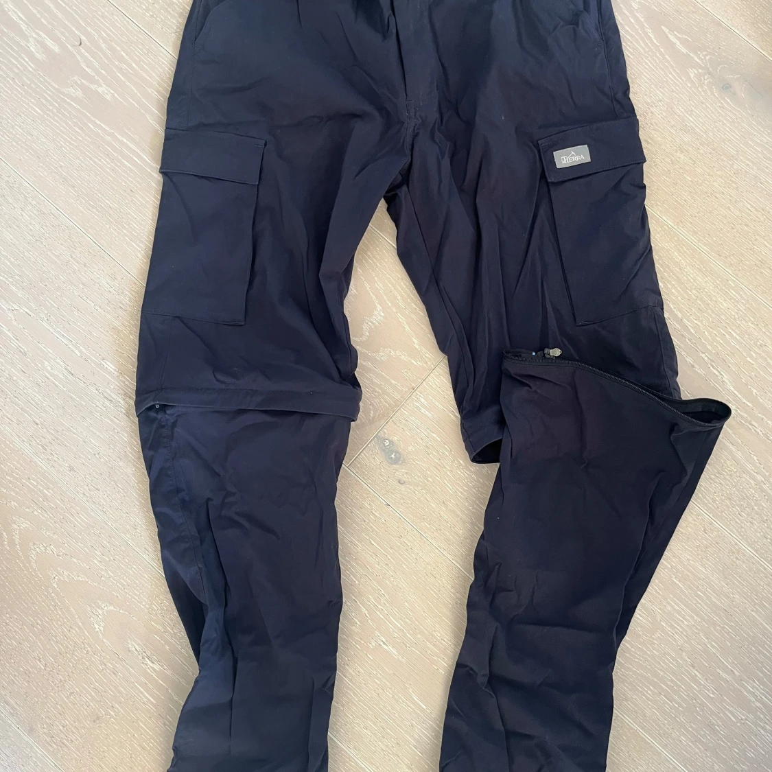 Friluftsbyxor från Tierra - Marinblå med avtagbara ben - 1