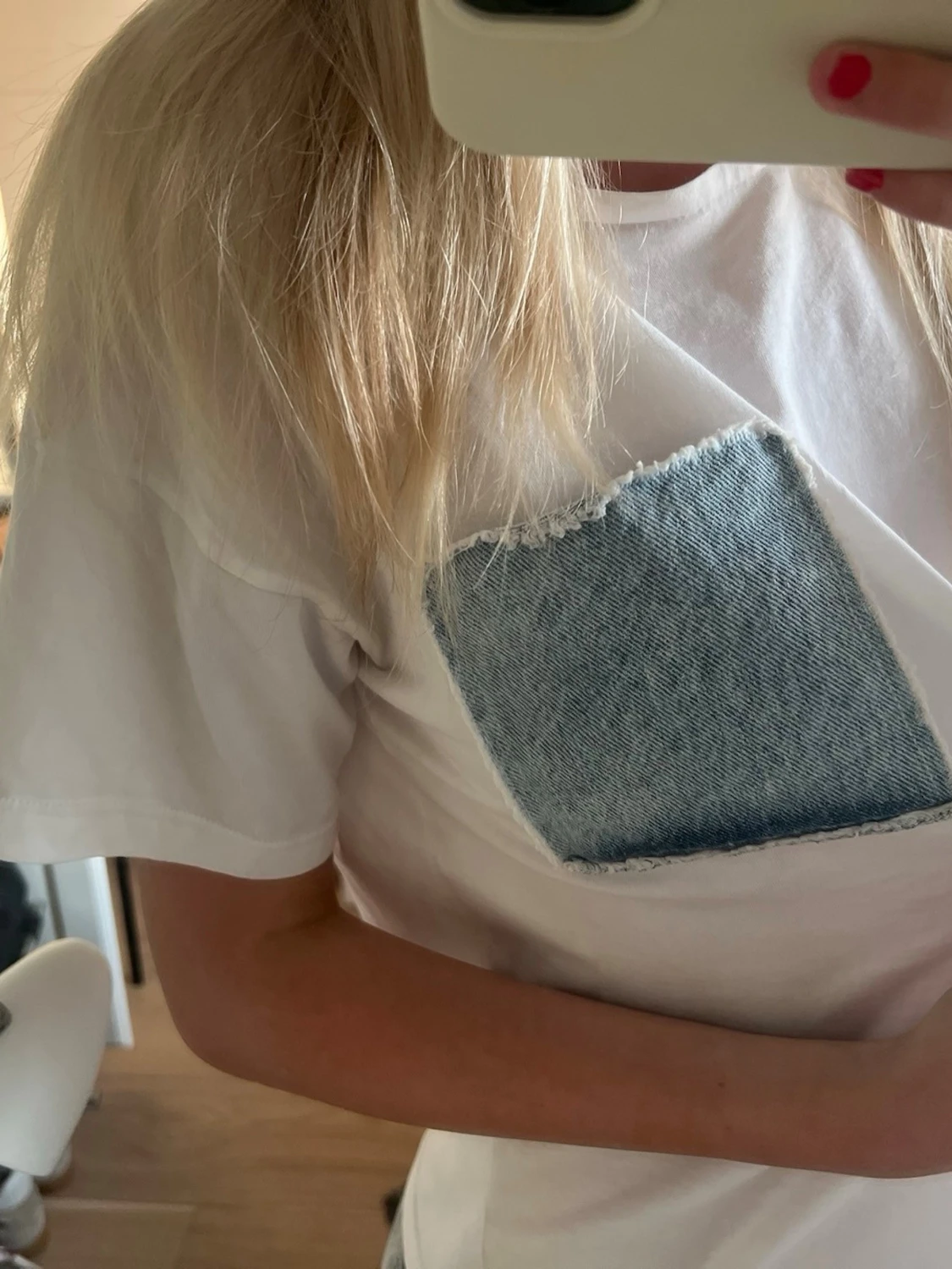 Vit t shirt  - 1