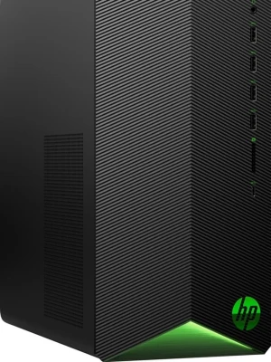 Svart HP stationär gamingdator - HP Pavilion Gaming Dator   Gott skick, knappt använd  Specifikationer  AMD Ryzen™ 5600G-processor 3060 12GB VRam 1024 GB SSD-Lagring  Vid frågor om datornsförmåga samt fler bilder kan det skickas vid intresse av att köpa