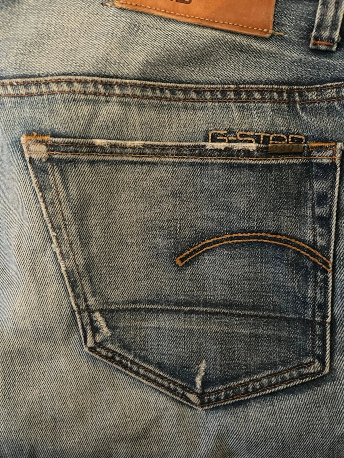 Blå jeans från G-Star RAW - 4