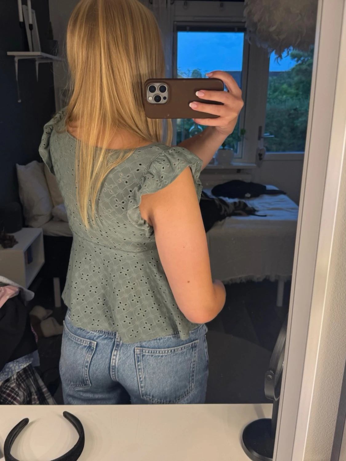 Grön blus - 1