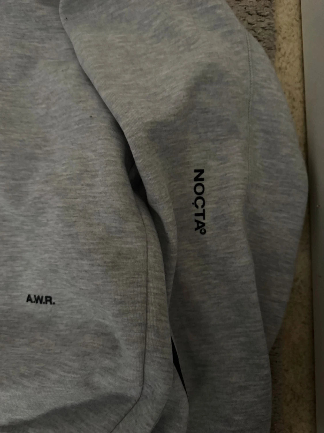 Grå zip hoodie från Nike - 4