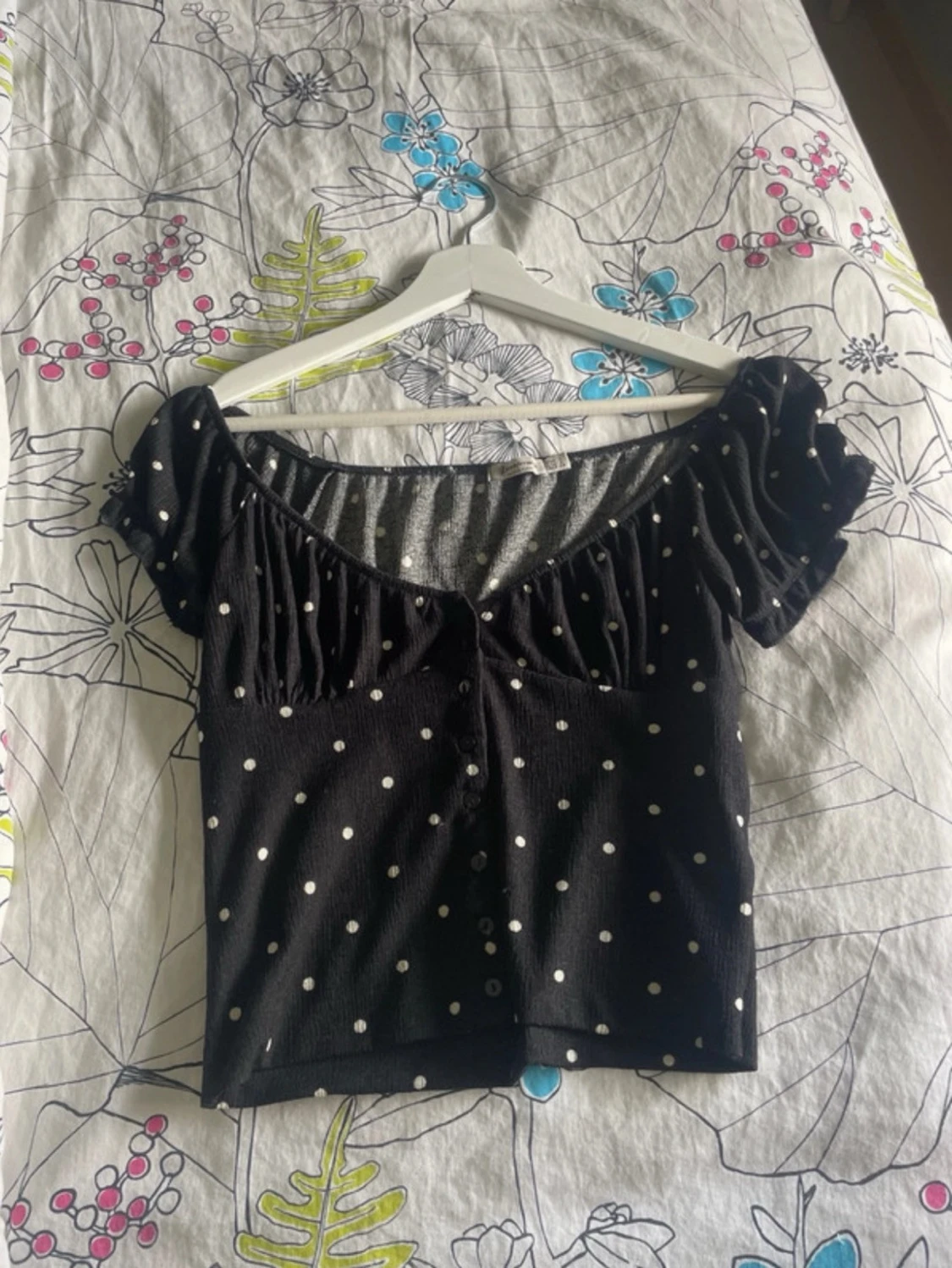 Polka dot topp - 1
