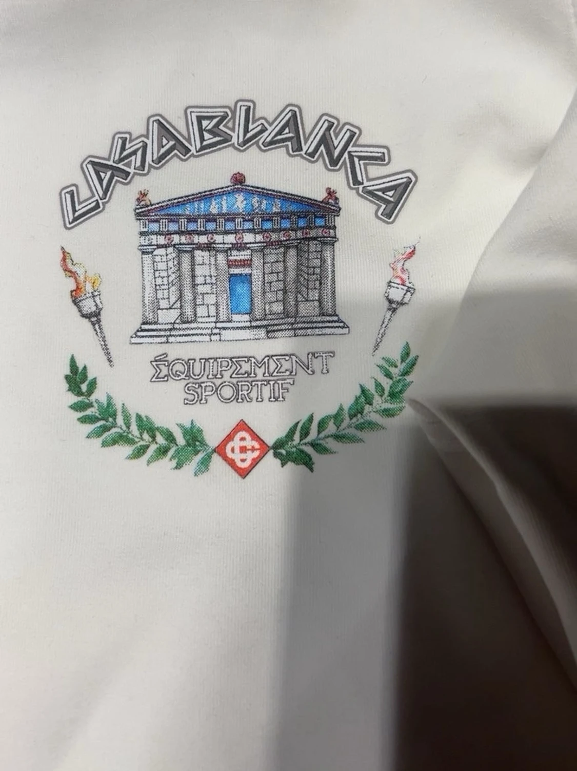 Vit sweatshirt från Casablanca - 1
