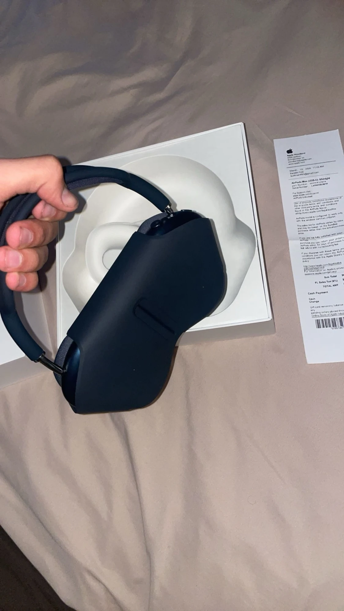 Mörkblå AirPods Max Gen 2 - 1