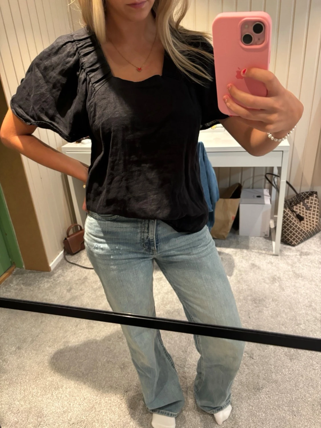 Svart blus