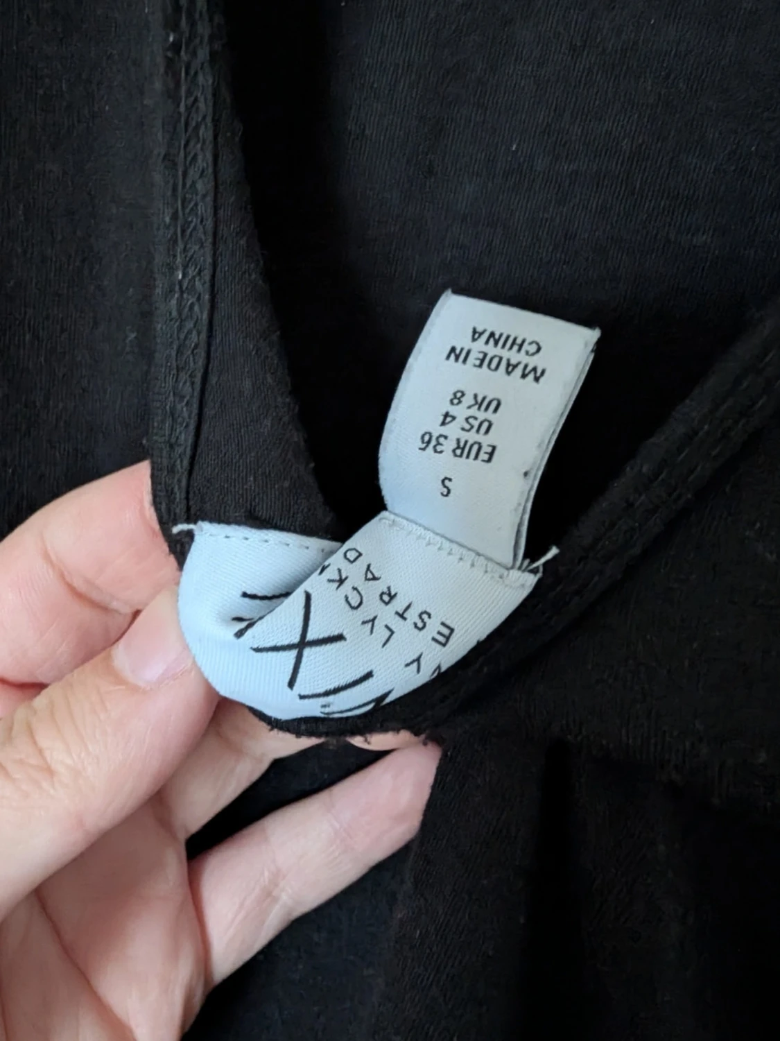 Svart ärmlös jumpsuit med vida ben - 2